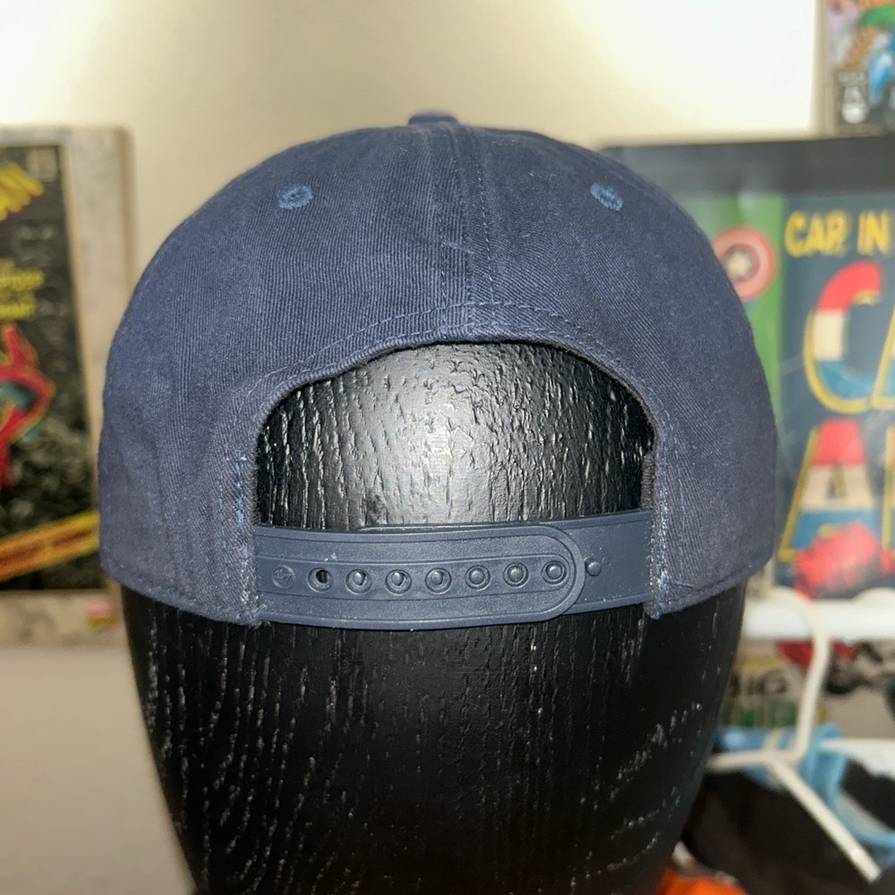 Vintage Y2K Florida Panthers Navy Blue Panthers Snapback Cap - Picture 4 of 5